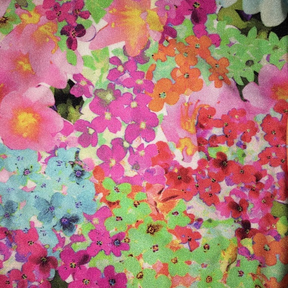 RELLECIGA Lattice Neck Floral colorful Monokini - Picture 9 of 10